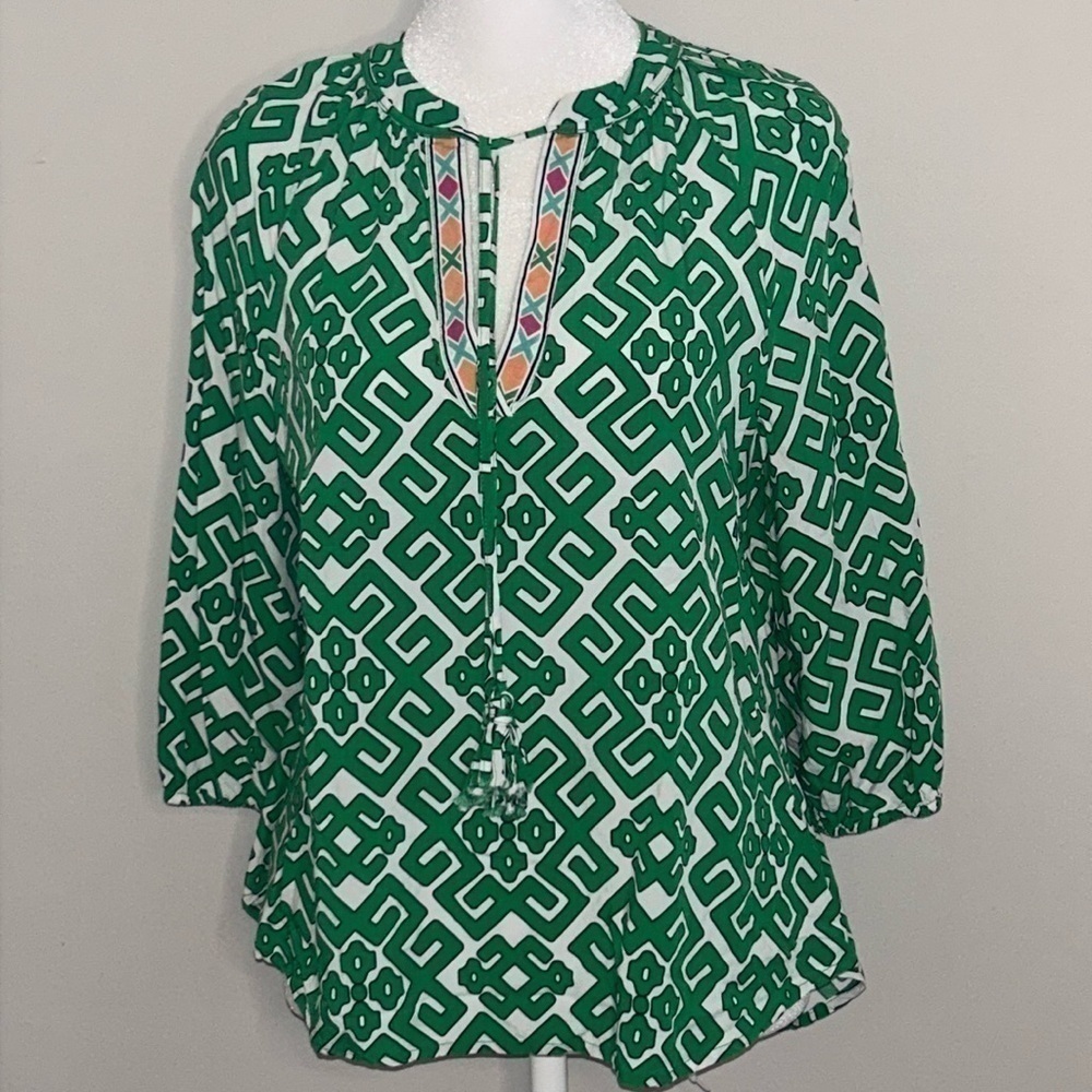 Crown & Ivy Boho Top Size PM